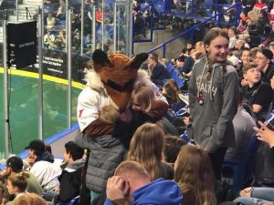 MoveUP members at Vancouver Stealth game