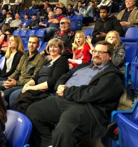 MoveUP members at Vancouver Stealth game