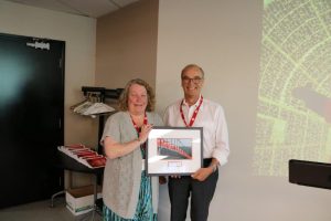 Gwenne Farrell honoured by UWLM