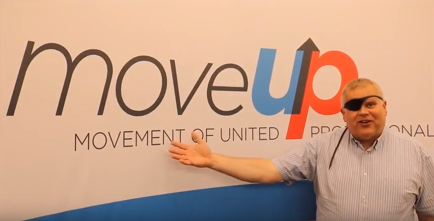 David Black with MoveUP logo