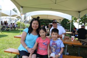 Family enjoying MoveUP at Playland