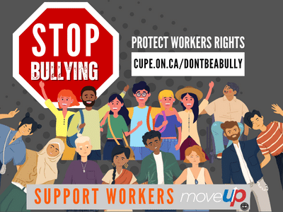 Stop Bullying, Support education workers in Ontario