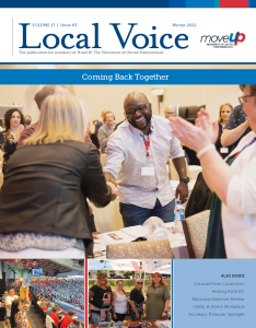 Cover of Winter 2022 Local Voice magazine