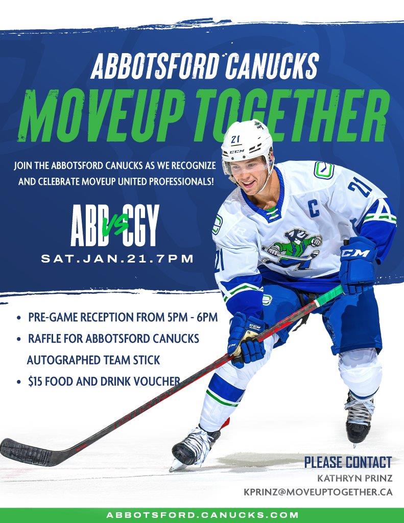 Abbotsford Canucks game – MoveUP