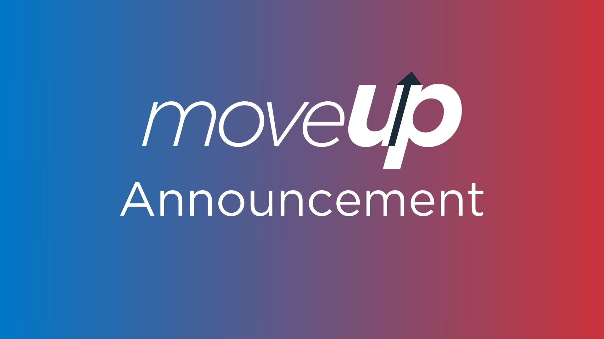 MoveUP announcement