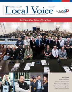 Cover page of the 2024 Winter Local Voice magazine