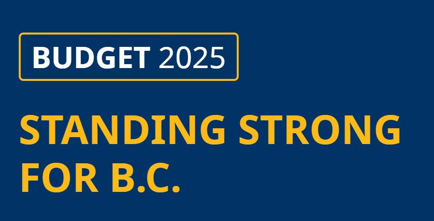 Budget 2025 Standing Strong for BC